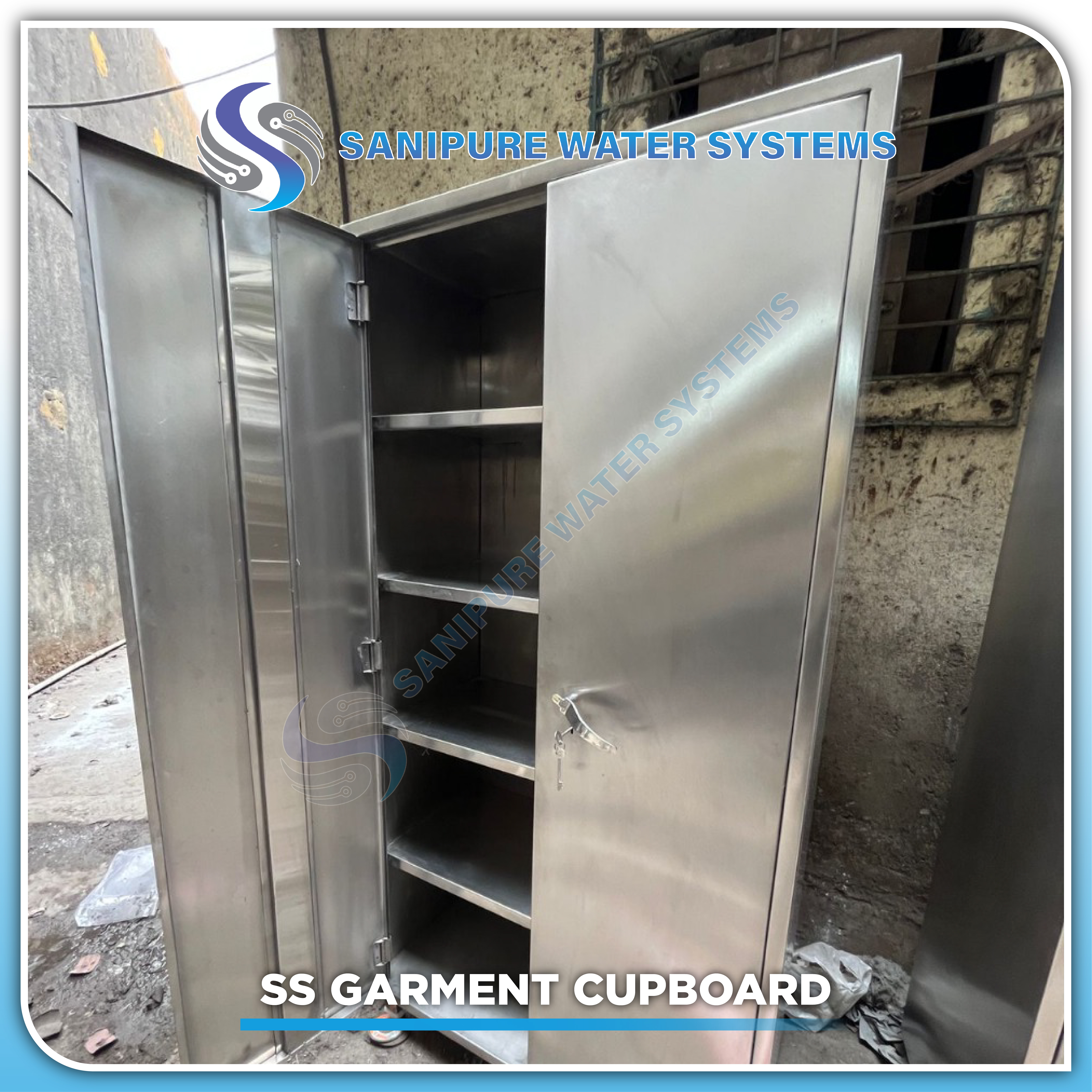 SS Garment Cupboard